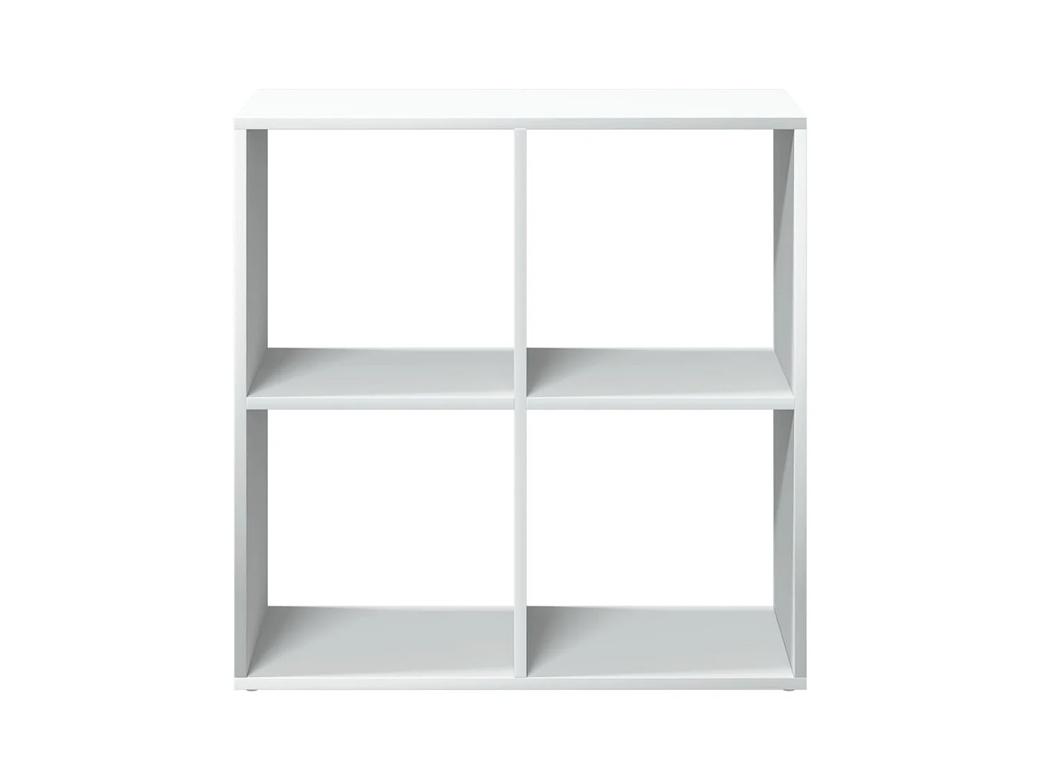 Étagère séparatrice de pièce blanc 69,5x29x69,5 cm