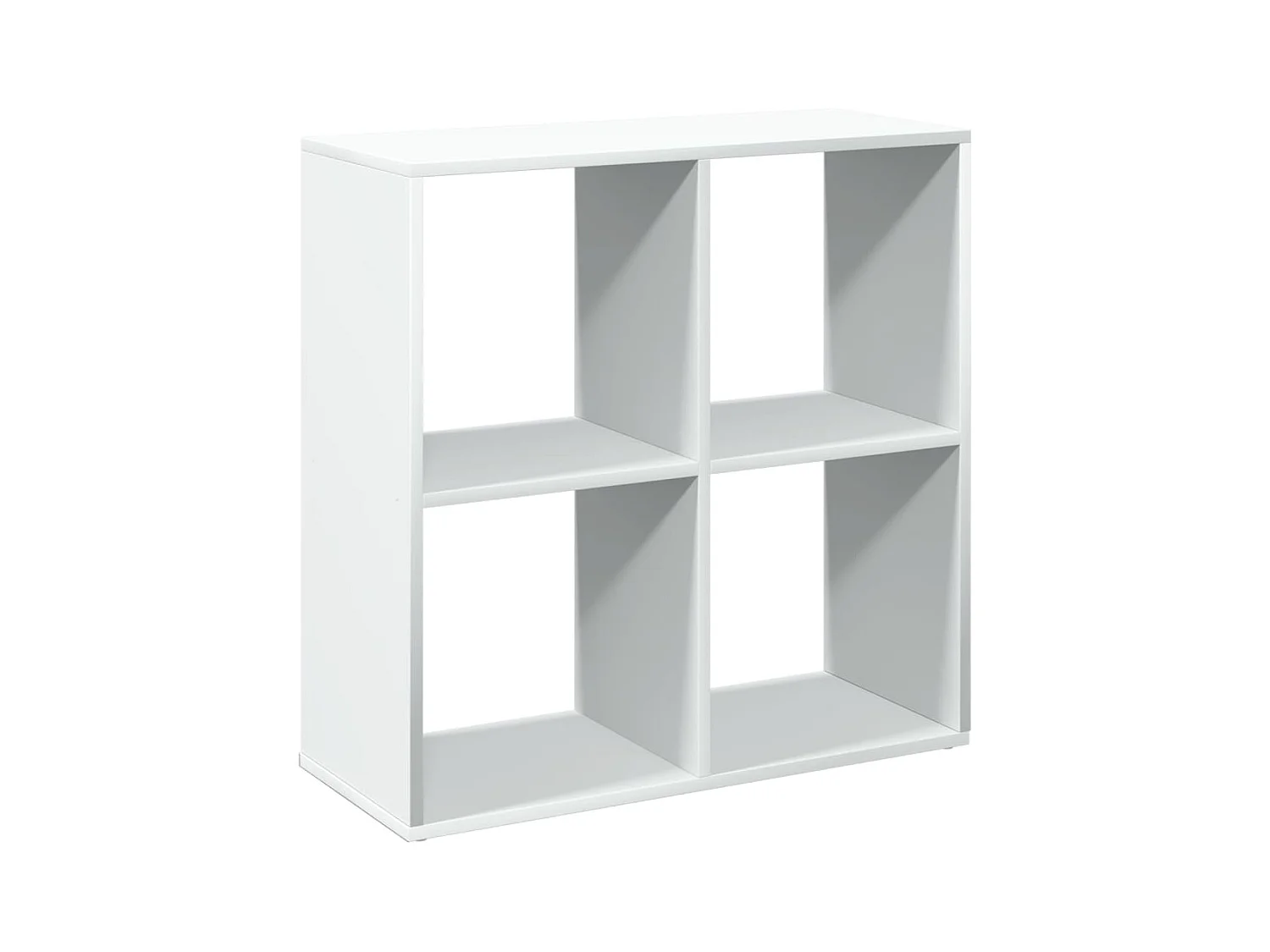 Étagère séparatrice de pièce blanc 69,5x29x69,5 cm