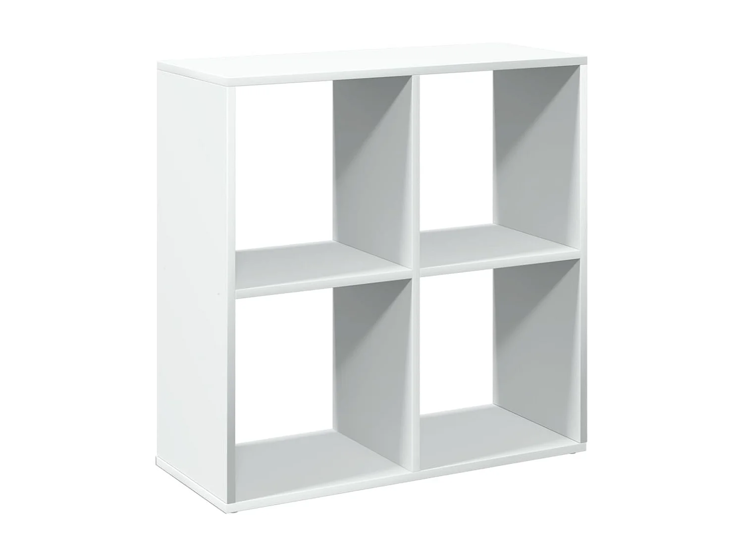 Estante separador de ambientes blanco 69,5x29x69,5 cm