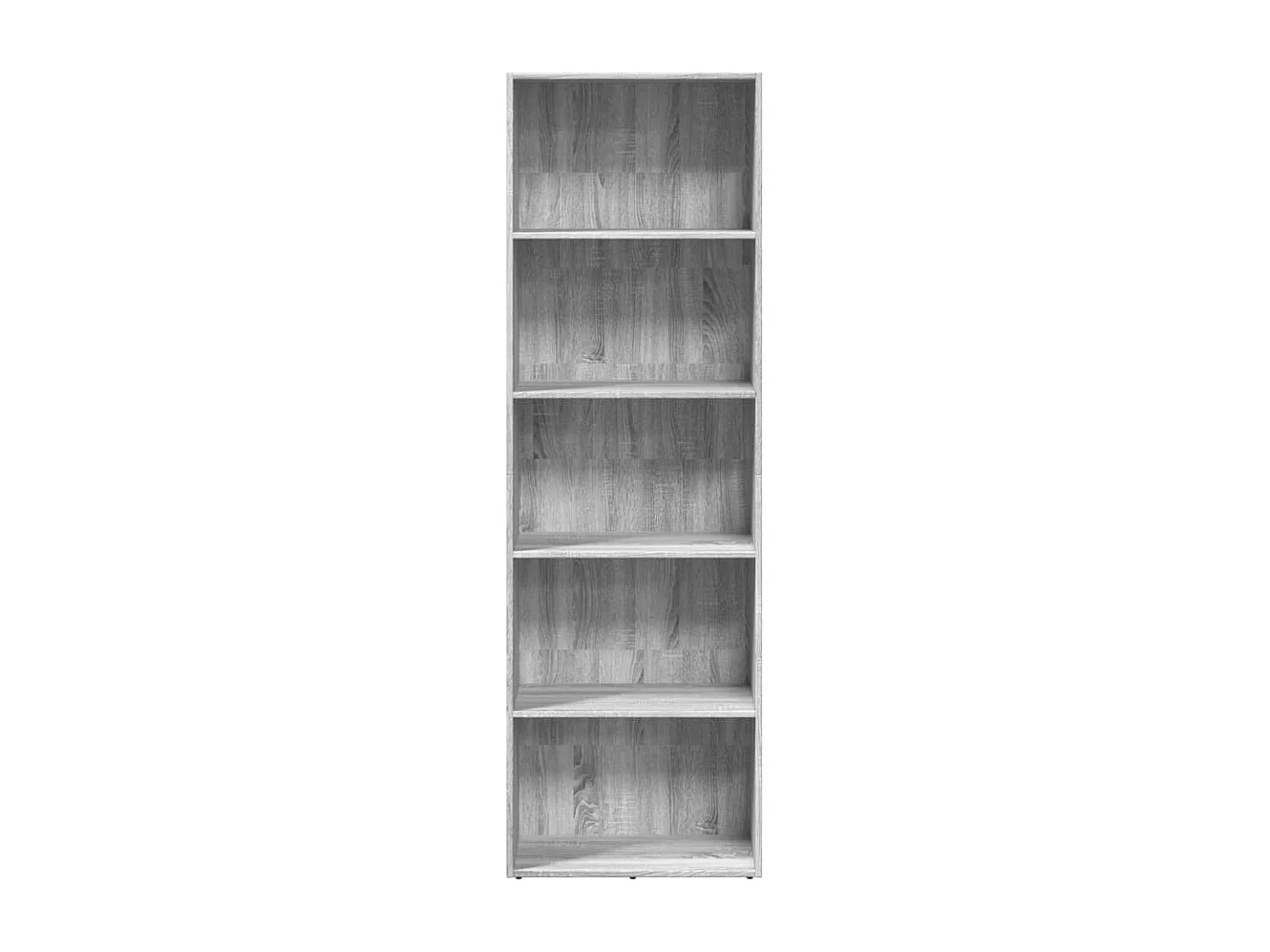 Libreria Sonoma grigia 60x30x189 cm in legno ingegnerizzato