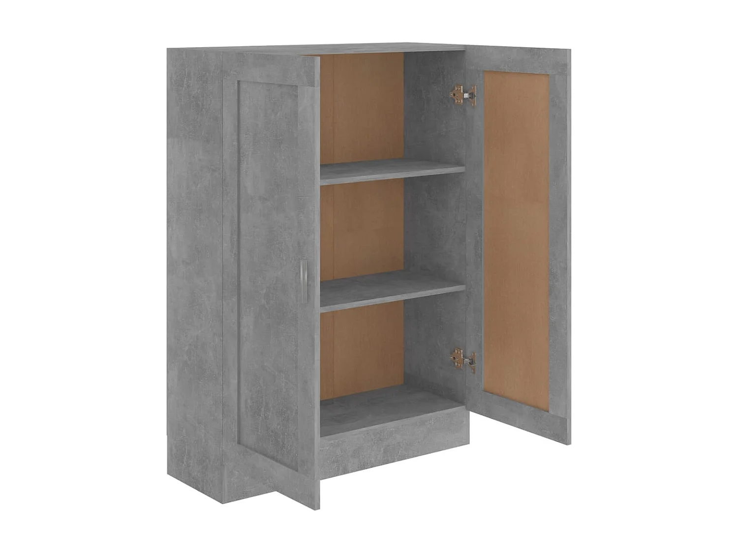 Bibliothèque Gris béton 82,5x30,5x115 cm Bois d'ingénierie