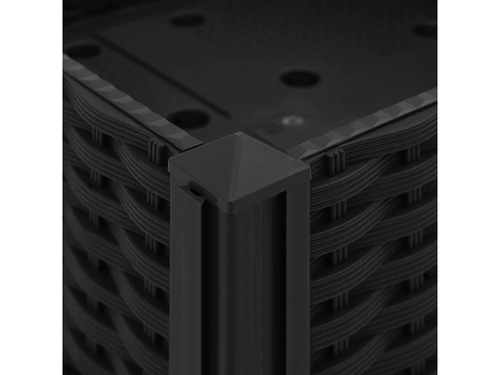 Lit surélevé 160x40x23 cm Polypropylène