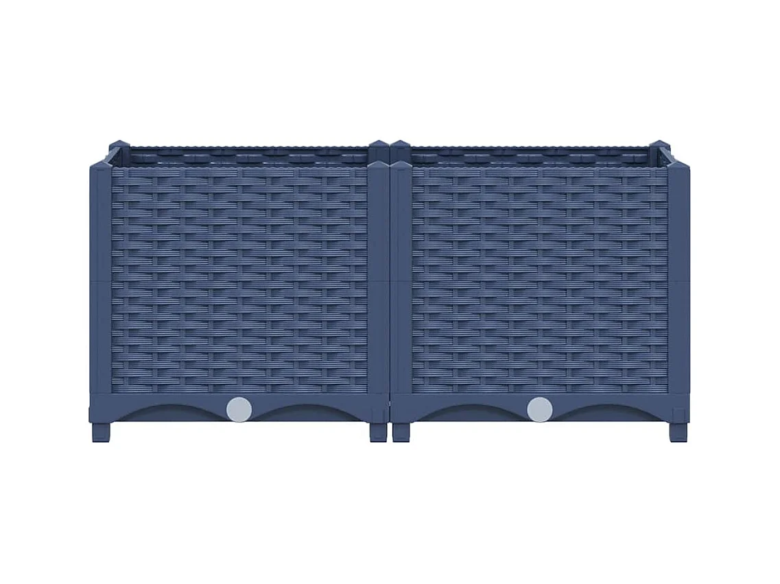 Lit surélevé 80x40x38 cm Polypropylène