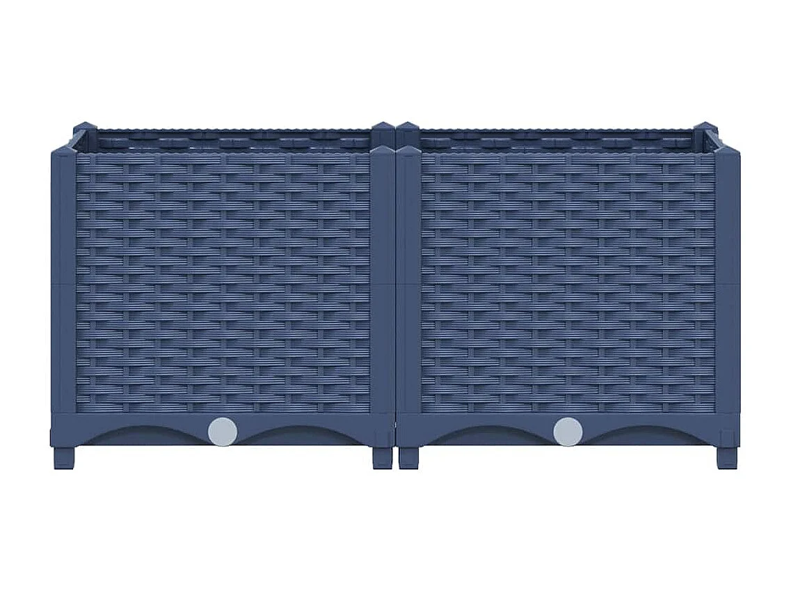 Lit surélevé 80x40x38 cm Polypropylène