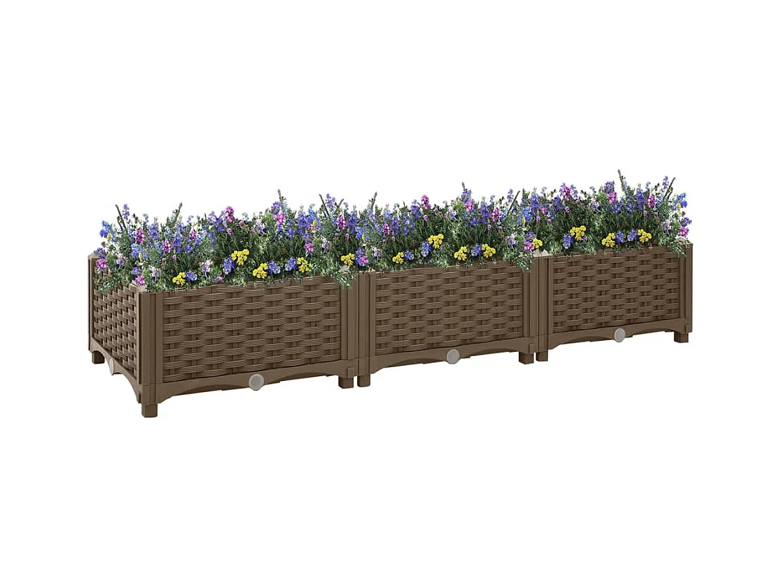 Lit surélevé 120x40x23 cm Polypropylène