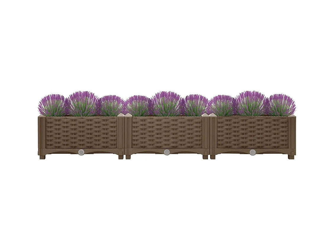 Lit surélevé 120x40x23 cm Polypropylène