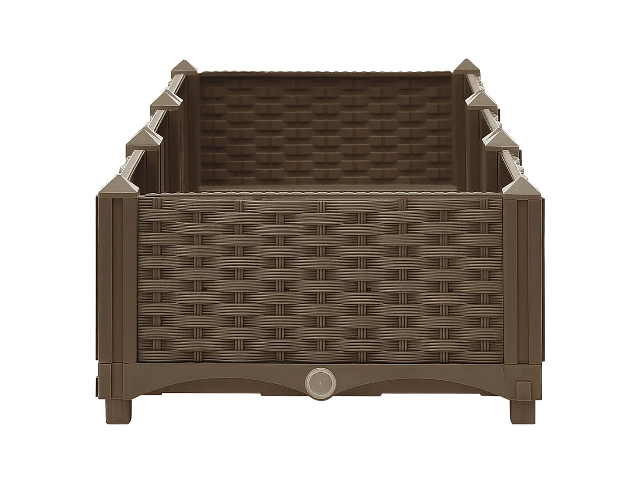 Lit surélevé 120x40x23 cm Polypropylène