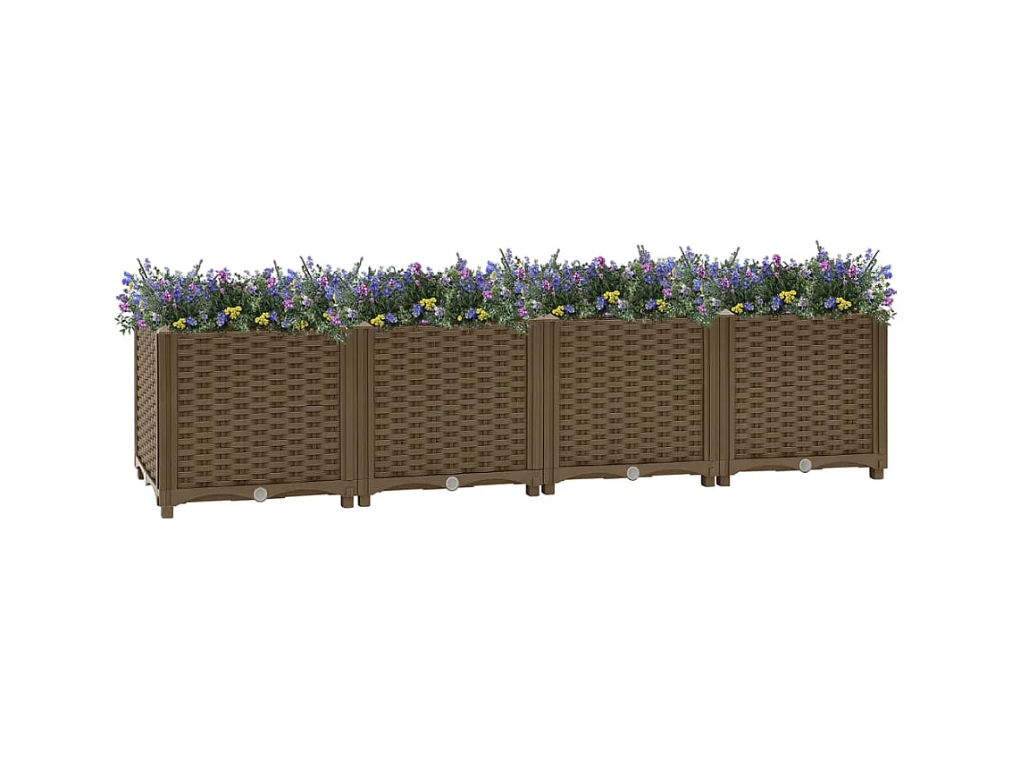 Lit surélevé 160x40x38 cm Polypropylène