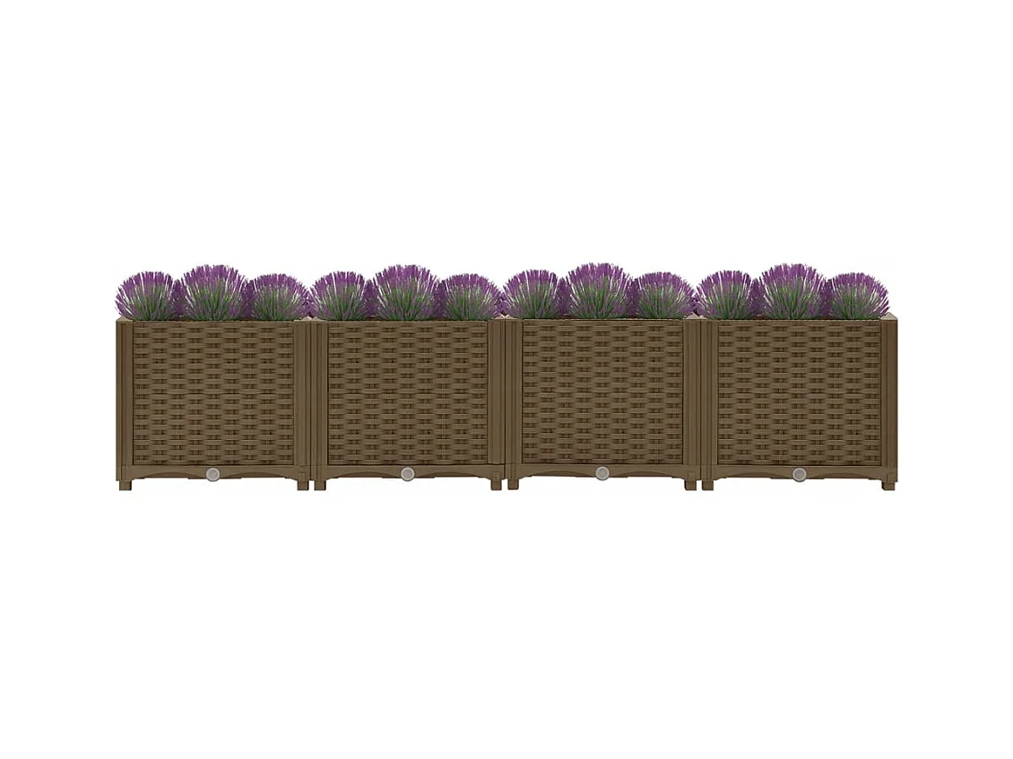 Lit surélevé 160x40x38 cm Polypropylène