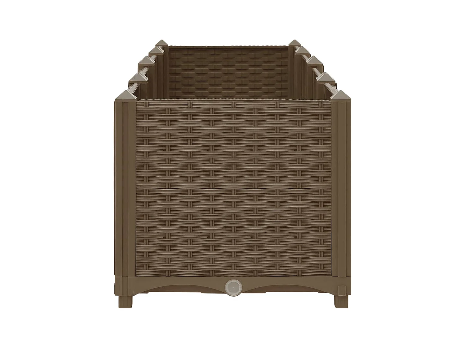 Lit surélevé 160x40x38 cm Polypropylène