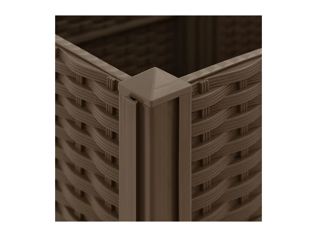 Lit surélevé 160x40x38 cm Polypropylène