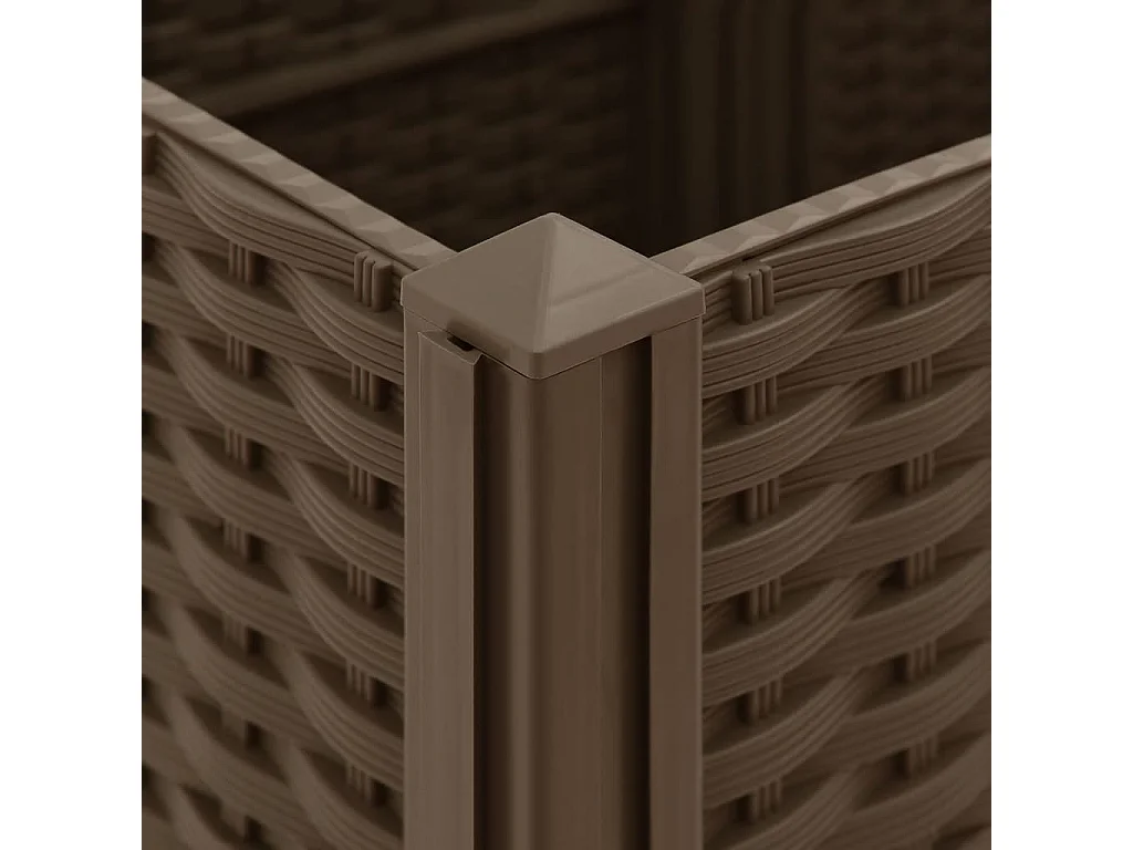 Lit surélevé 160x40x38 cm Polypropylène