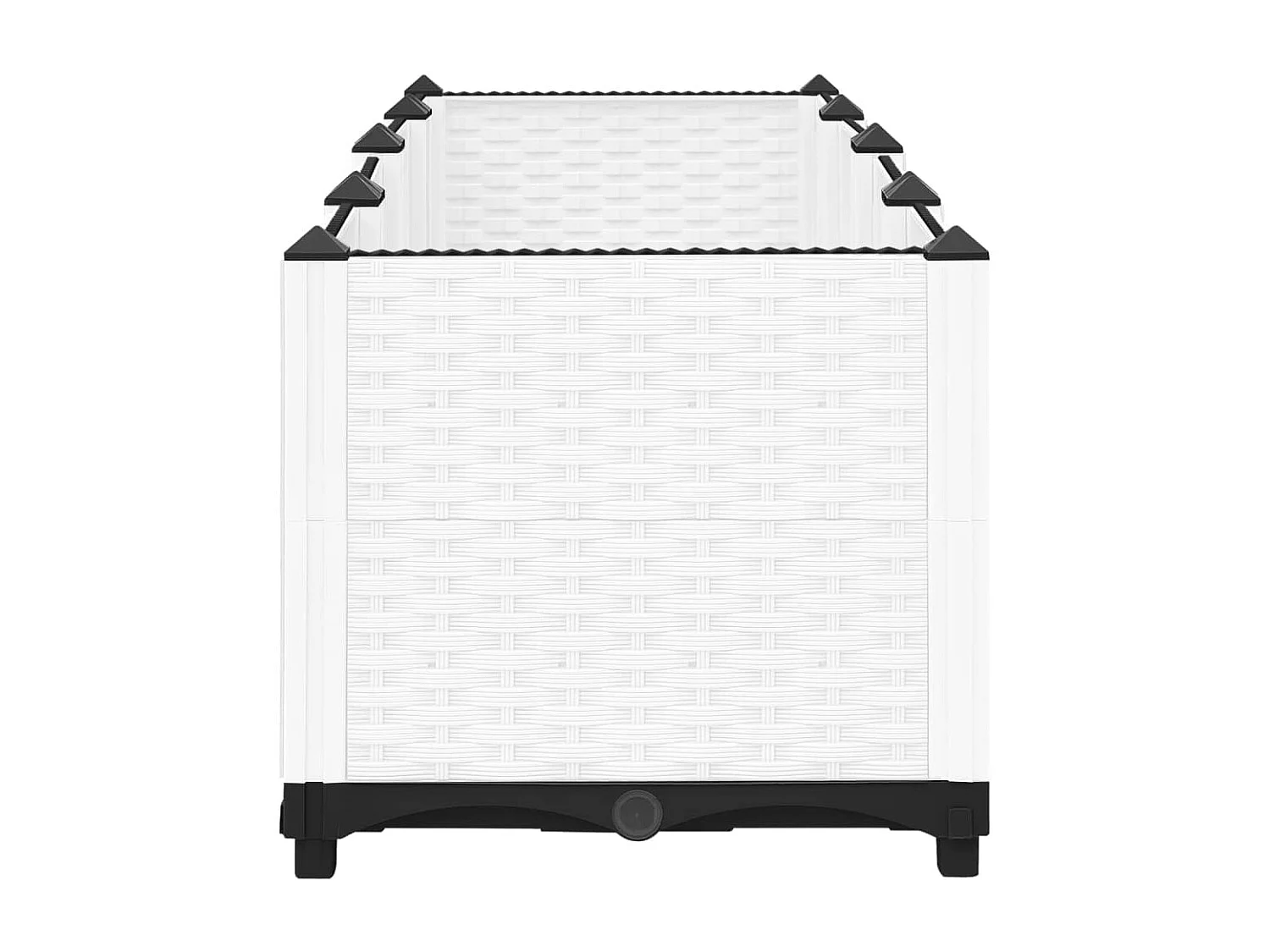 Letto rialzato 160x40x38 cm Polipropilene