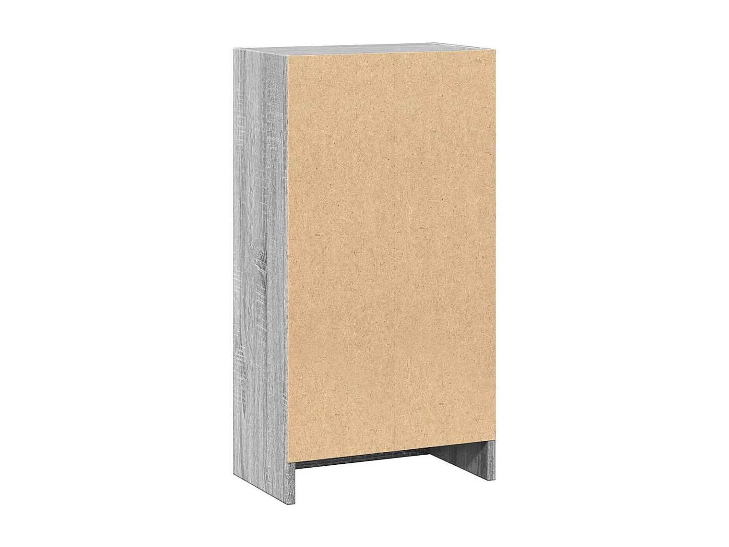 Bibliothèque sonoma gris 40x24x76 cm bois d'ingénierie