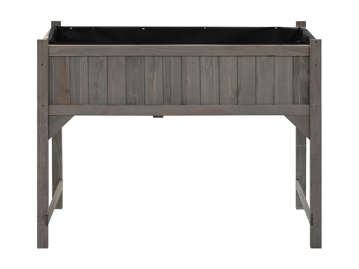 Verhoogd bed met kas 110x54x120 cm Massief dennenhout