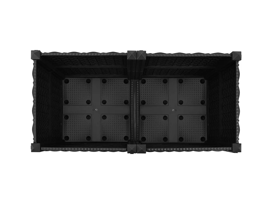 Lit surélevé 80x40x38 cm Polypropylène