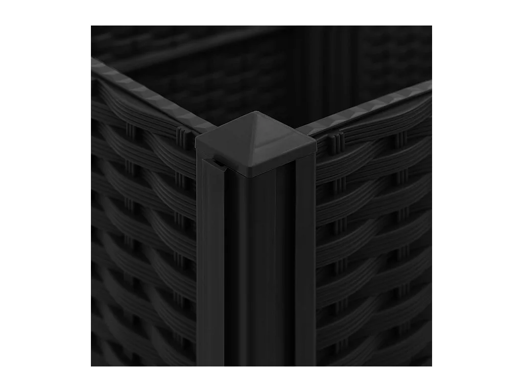 Lit surélevé 80x40x38 cm Polypropylène