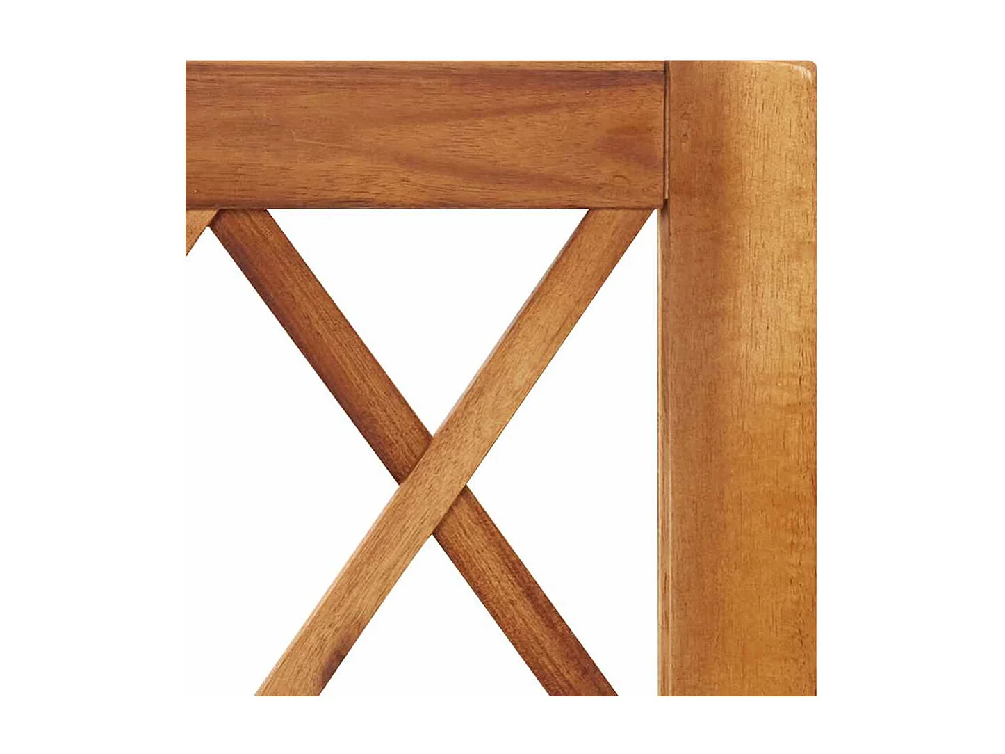 Hochbeet mit Spalier aus massivem Akazienholz