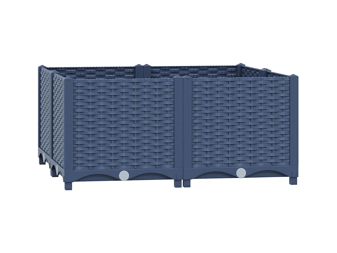 Lit surélevé 80x80x38 cm Polypropylène