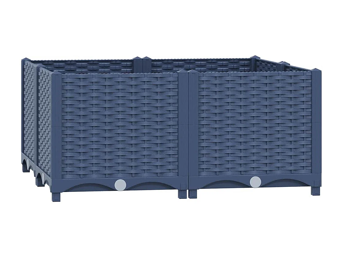 Letto rialzato 80x80x38 cm Polipropilene