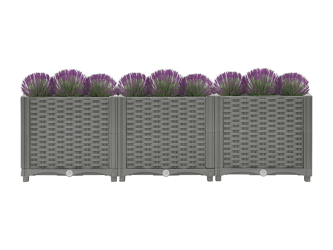 Letto rialzato 120x40x38 cm Polipropilene