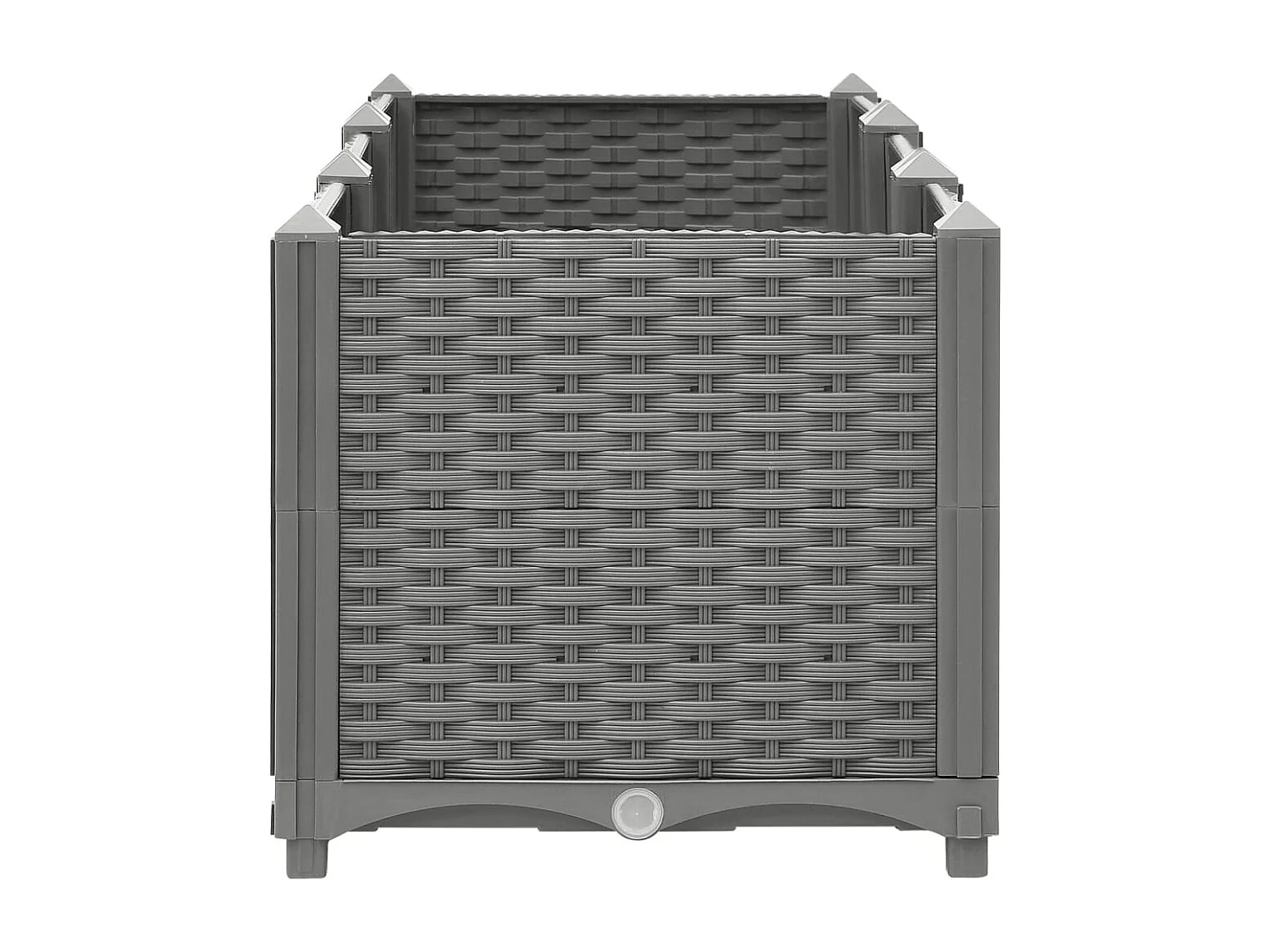 Letto rialzato 120x40x38 cm Polipropilene