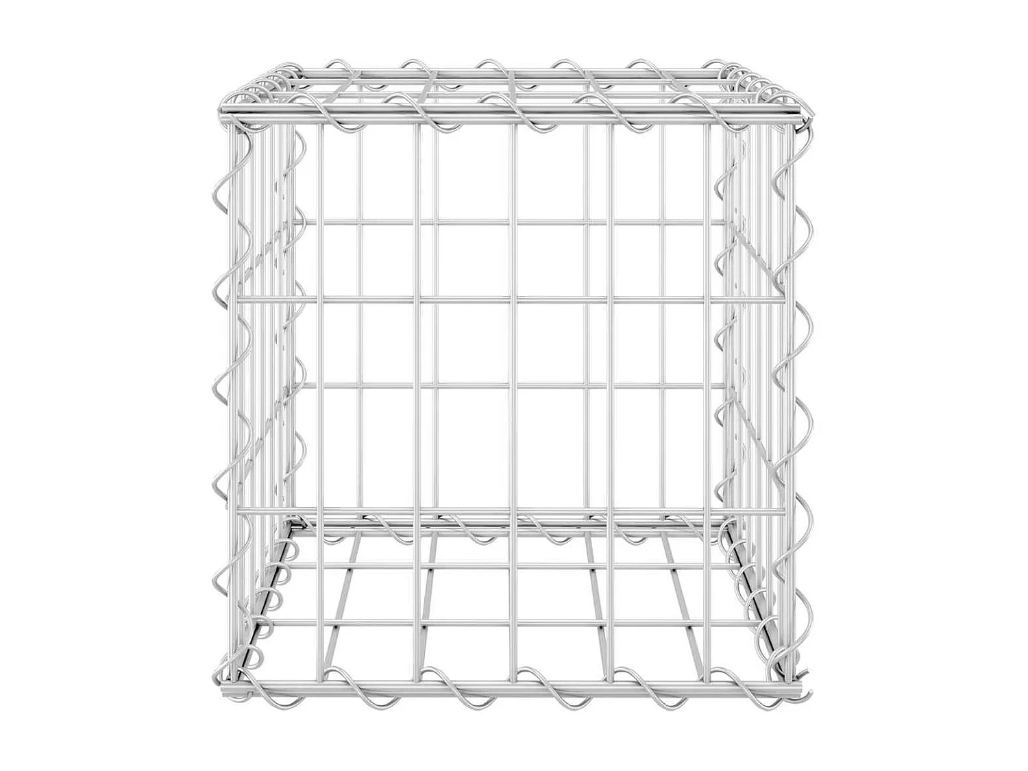 Gabion kubus verhoogd bed Staaldraad 30x30x30 cm