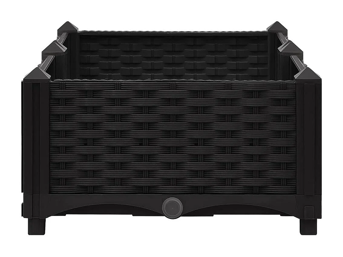 Lit surélevé 80x40x23 cm Polypropylène