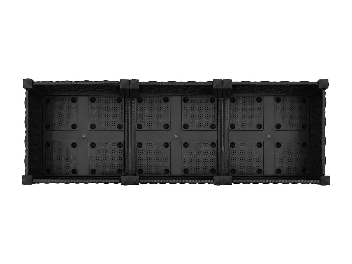 Lit surélevé 120x40x23 cm Polypropylène