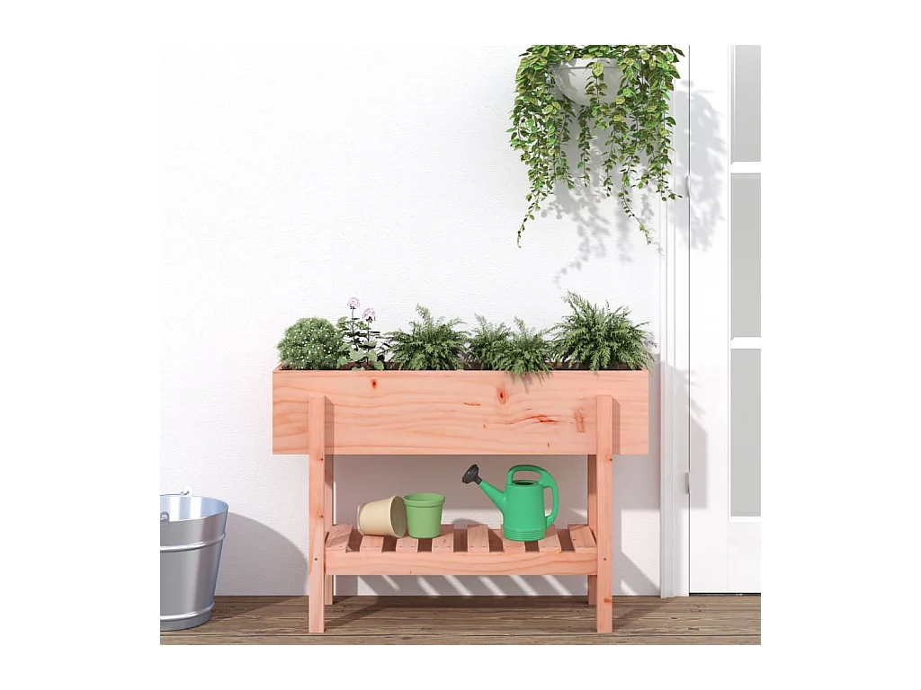 Lit surélevé de jardin 101x30x69 cm bois douglas massif