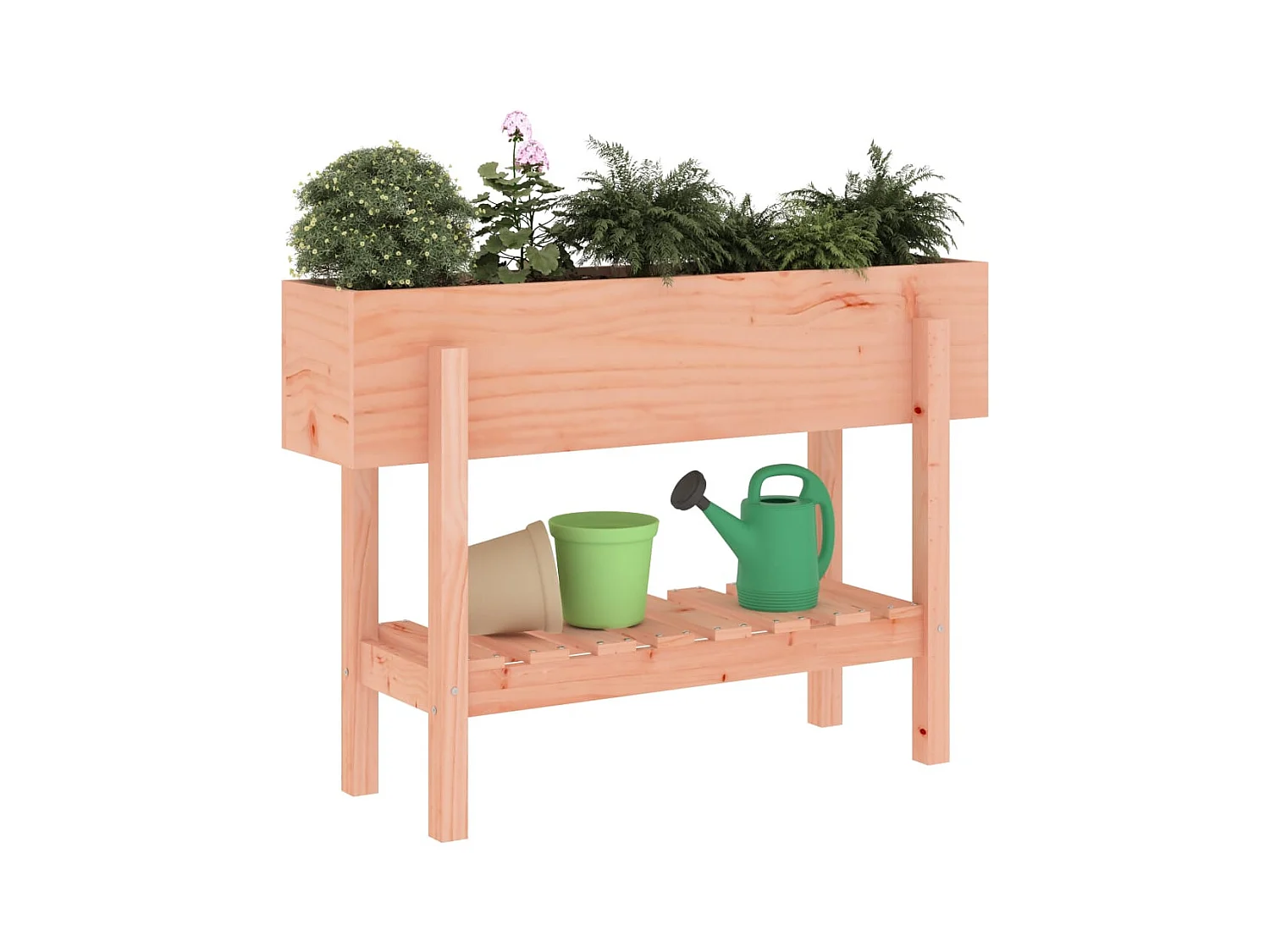 Lit surélevé de jardin 101x30x69 cm bois douglas massif