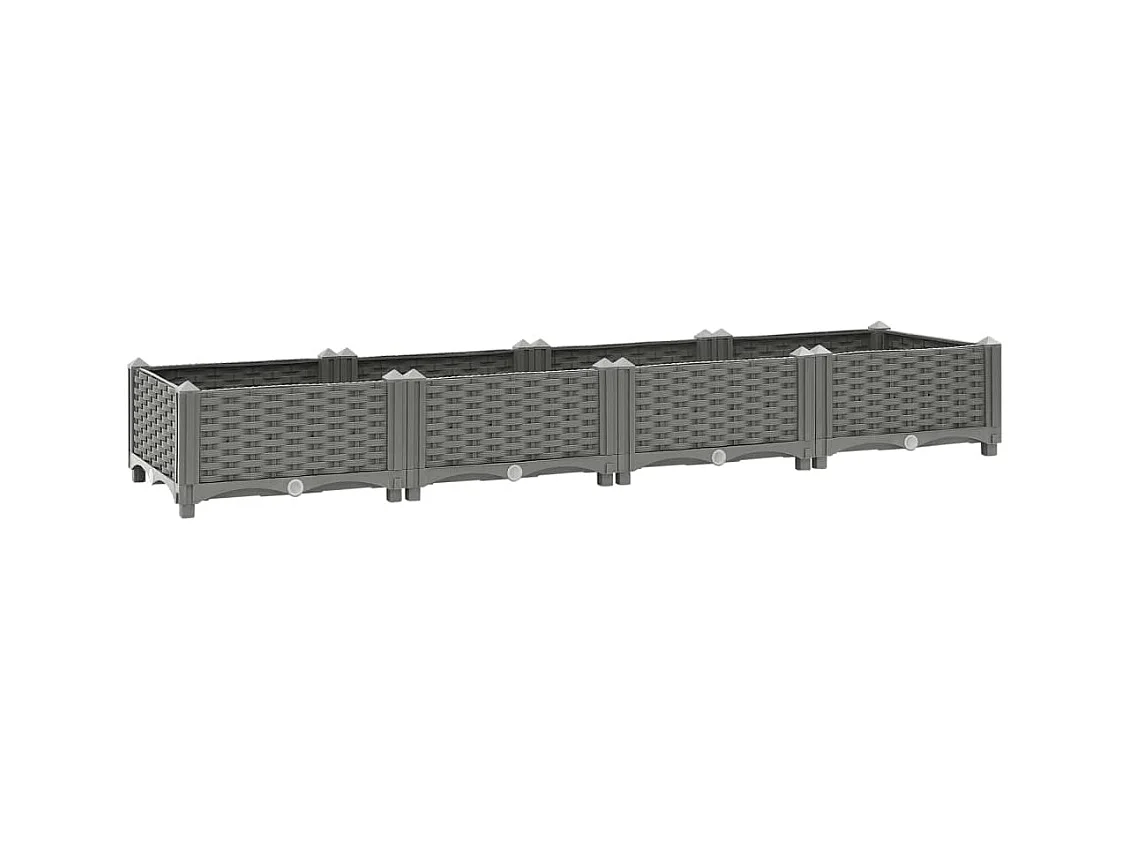 Lit surélevé 160x40x23 cm Polypropylène