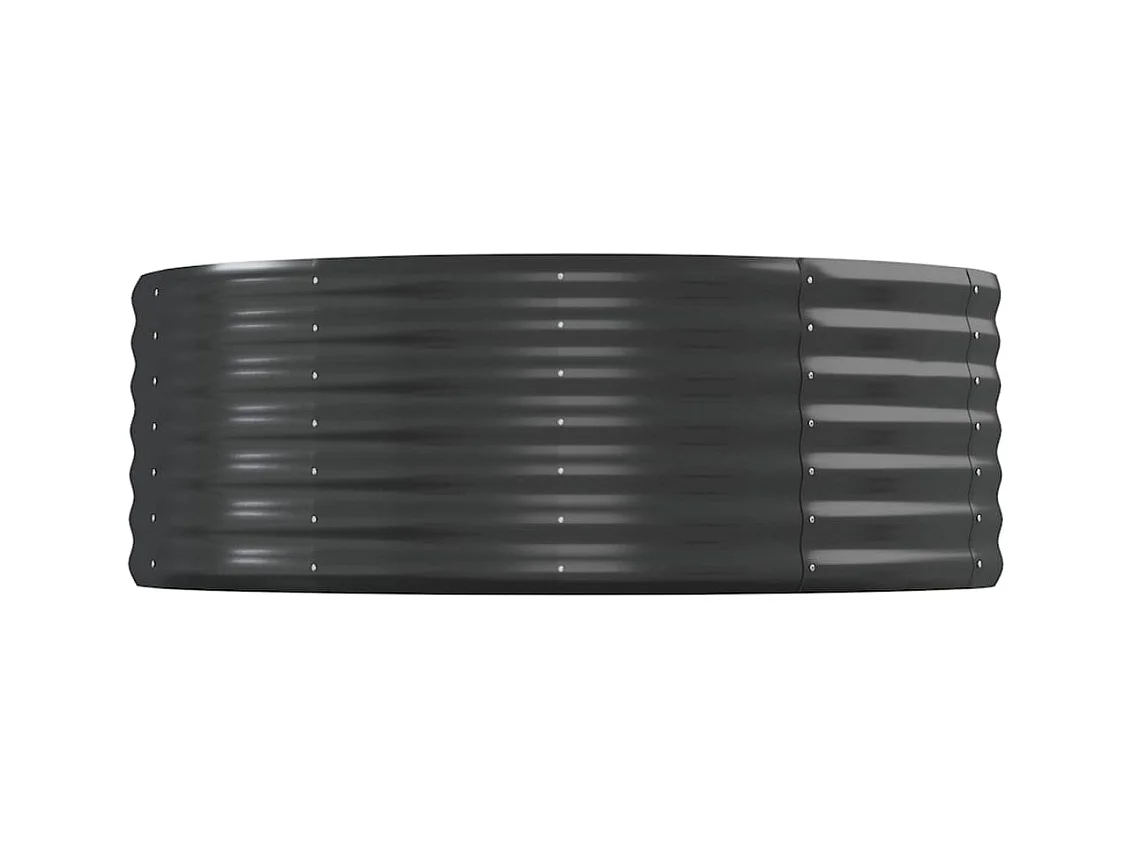 Lit surélevé de jardin Acier enduit de poudre Anthracite