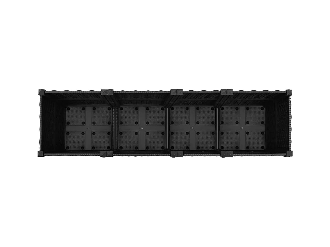 Lit surélevé 160x40x38 cm Polypropylène