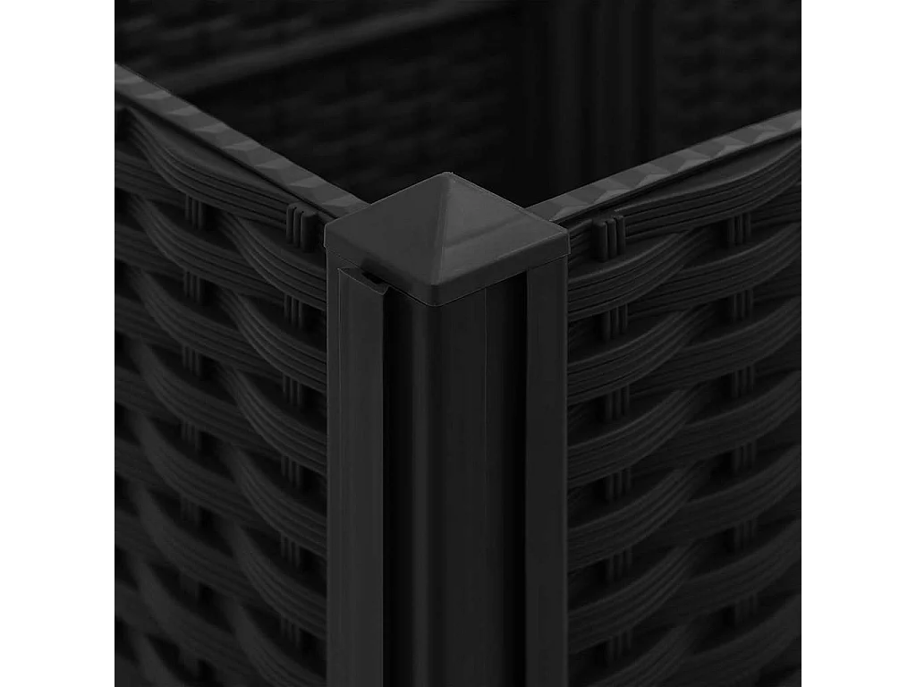 Lit surélevé 160x40x38 cm Polypropylène