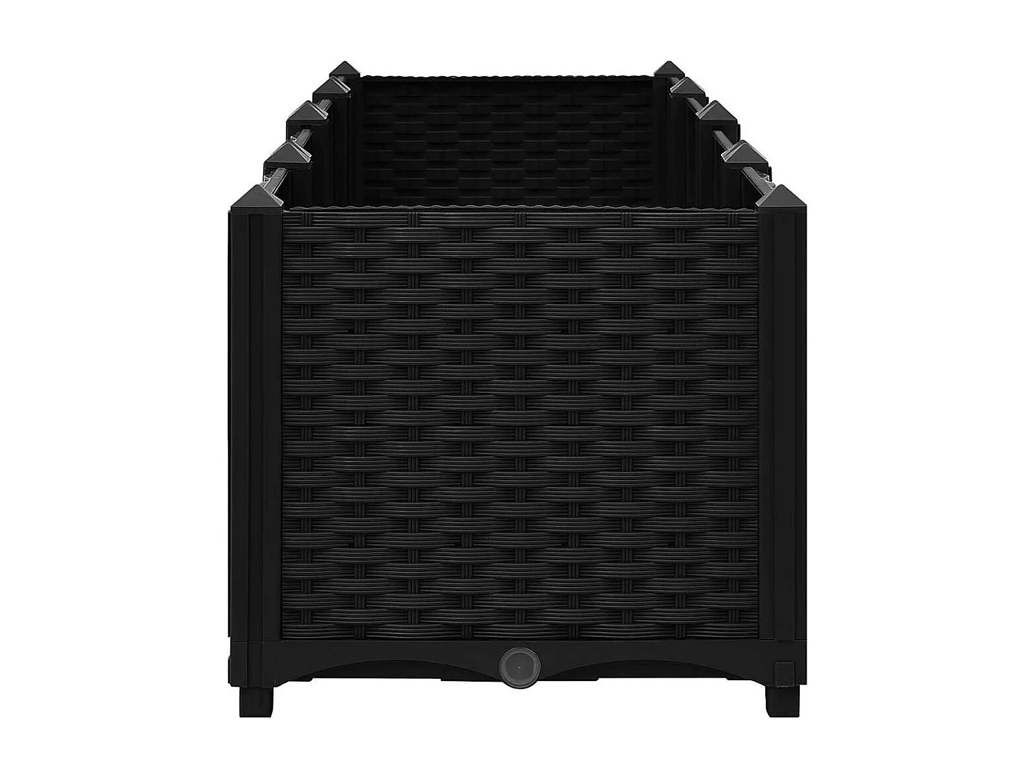 Letto rialzato 160x40x38 cm Polipropilene