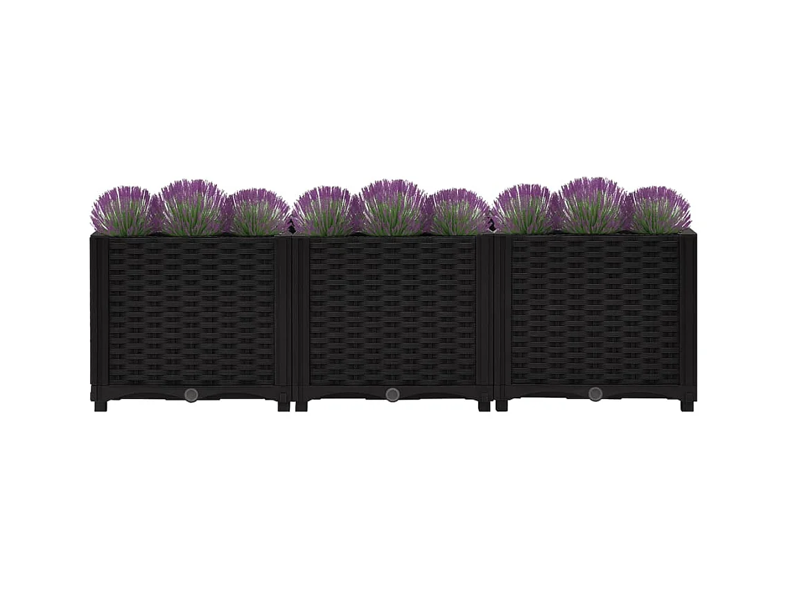 Lit surélevé 120x40x38 cm Polypropylène