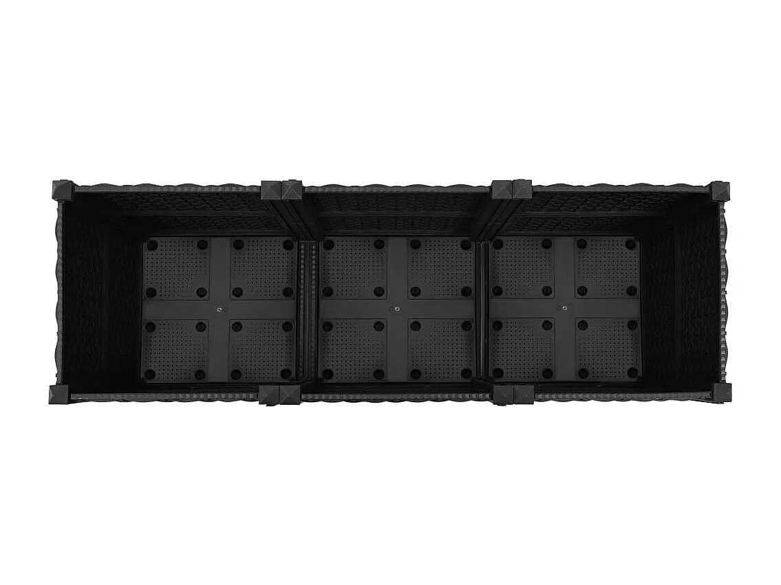 Lit surélevé 120x40x38 cm Polypropylène