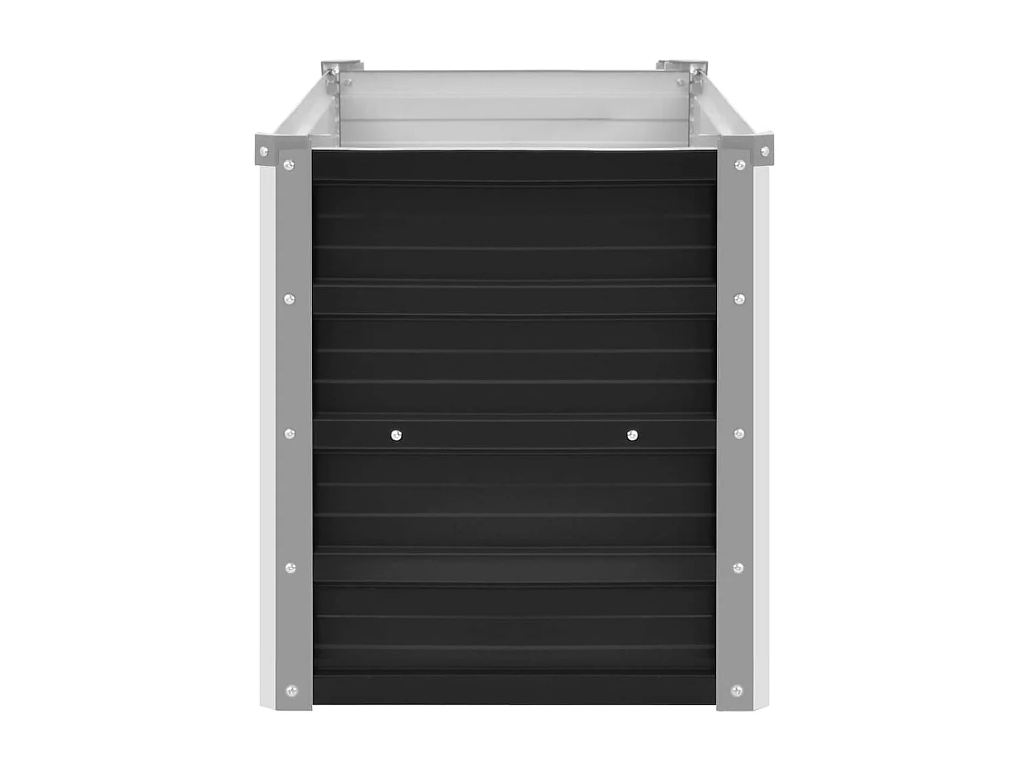 Lit surélevé de jardin Anthracite 100x40x45 cm Acier galvanisé