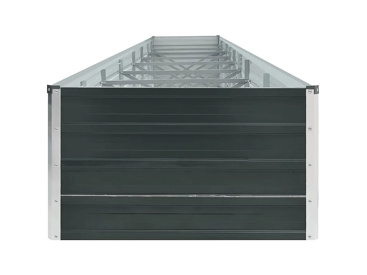 Lit surélevé de jardin Acier galvanisé 600x80x45 cm Anthracite