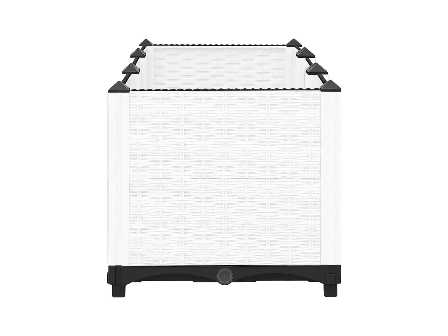 Lit surélevé 120x40x38 cm Polypropylène