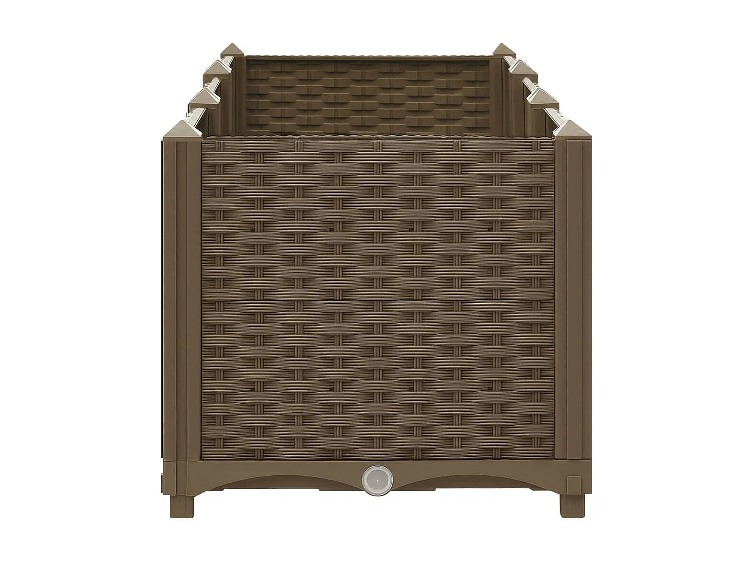 Letto rialzato 120x40x38 cm Polipropilene