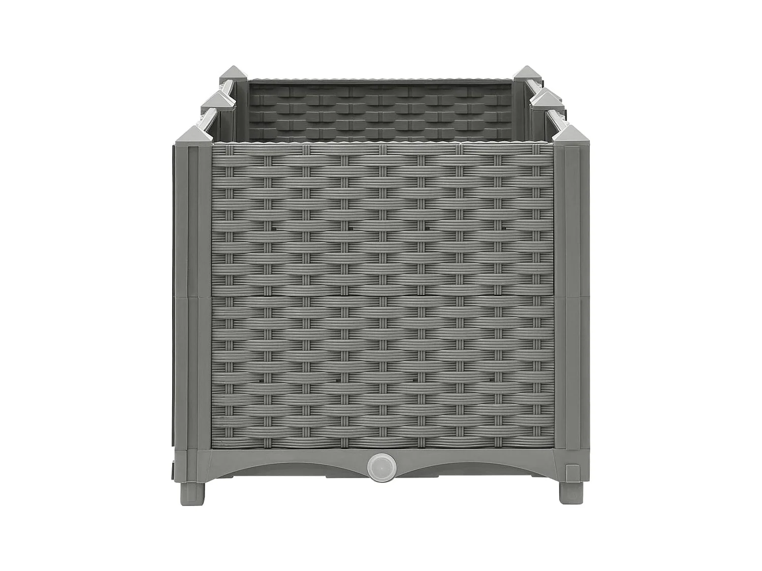 Lit surélevé 80x40x38 cm Polypropylène