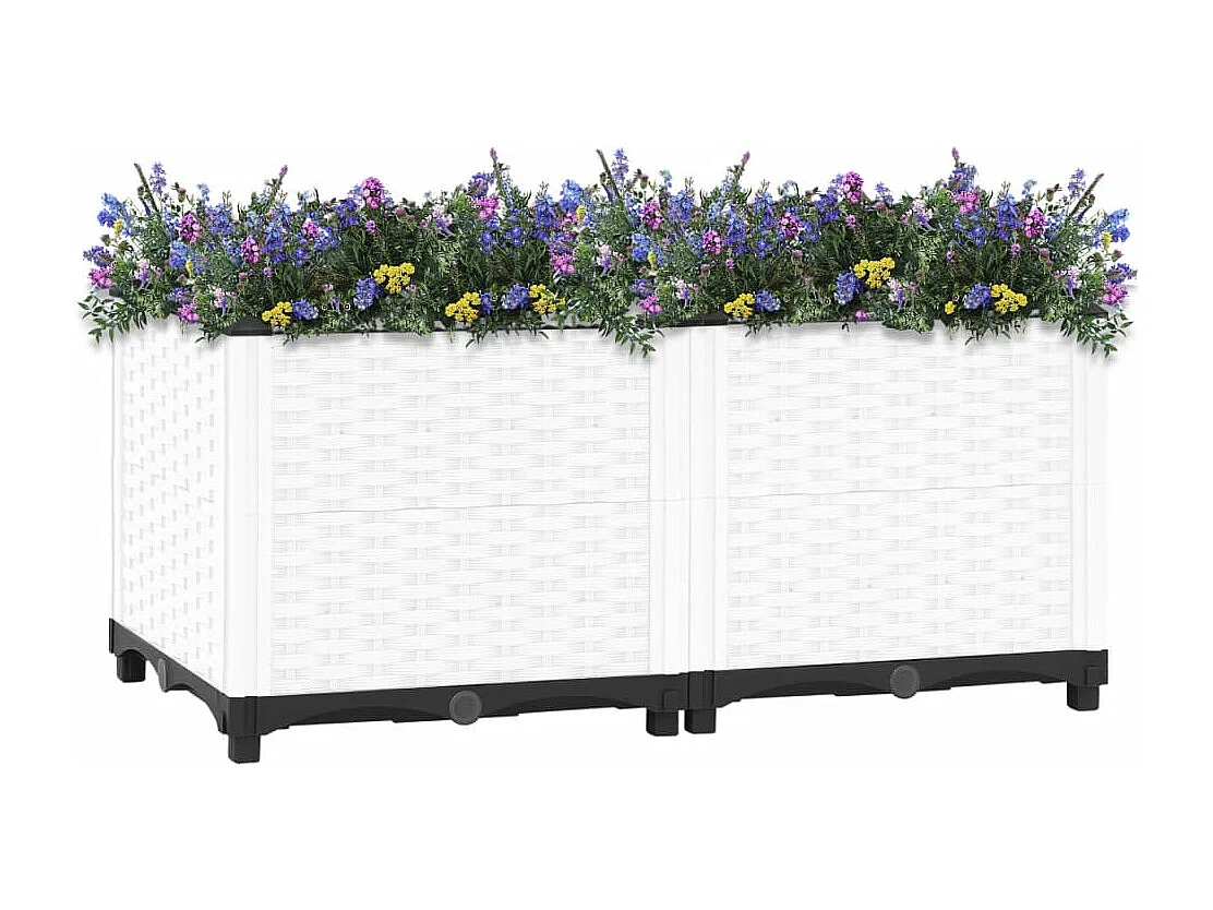 Letto rialzato 80x40x38 cm Polipropilene