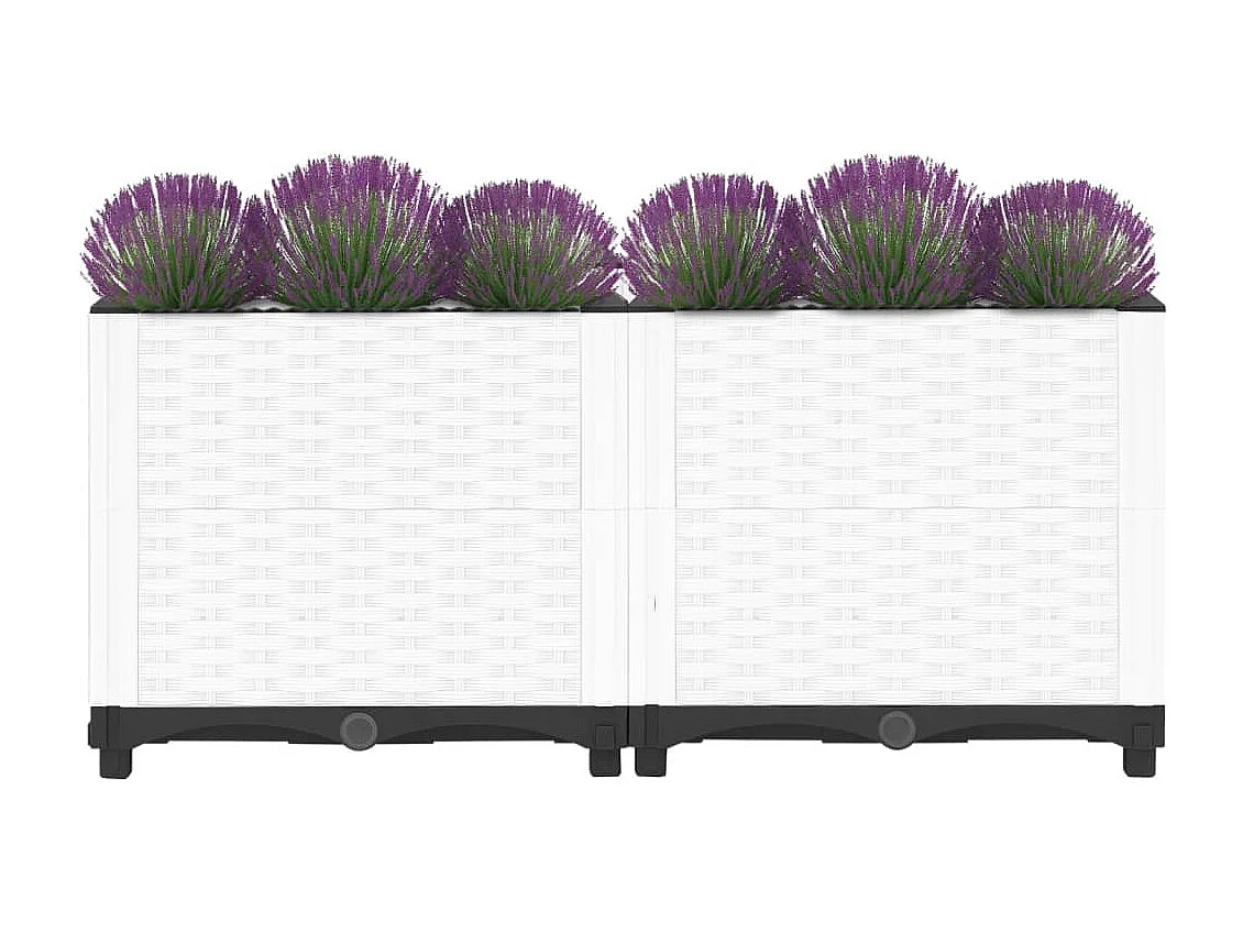 Letto rialzato 80x40x38 cm Polipropilene