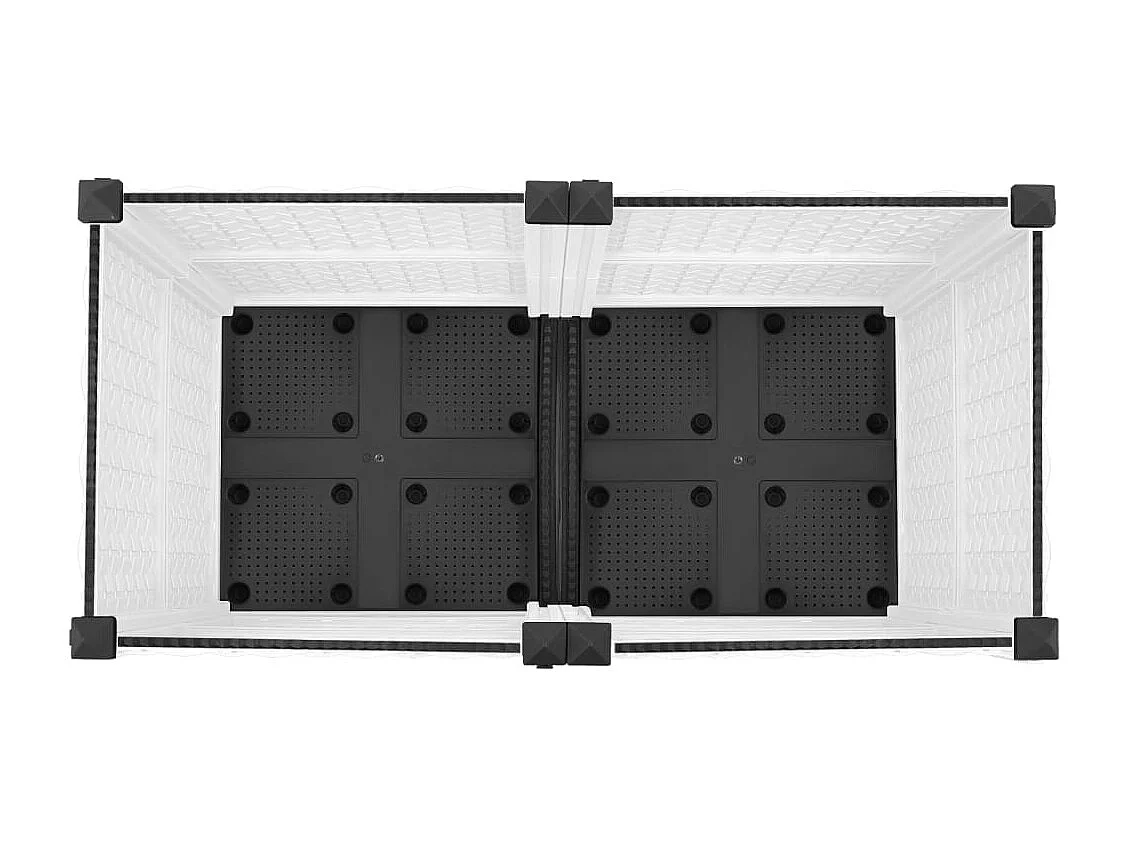 Letto rialzato 80x40x38 cm Polipropilene