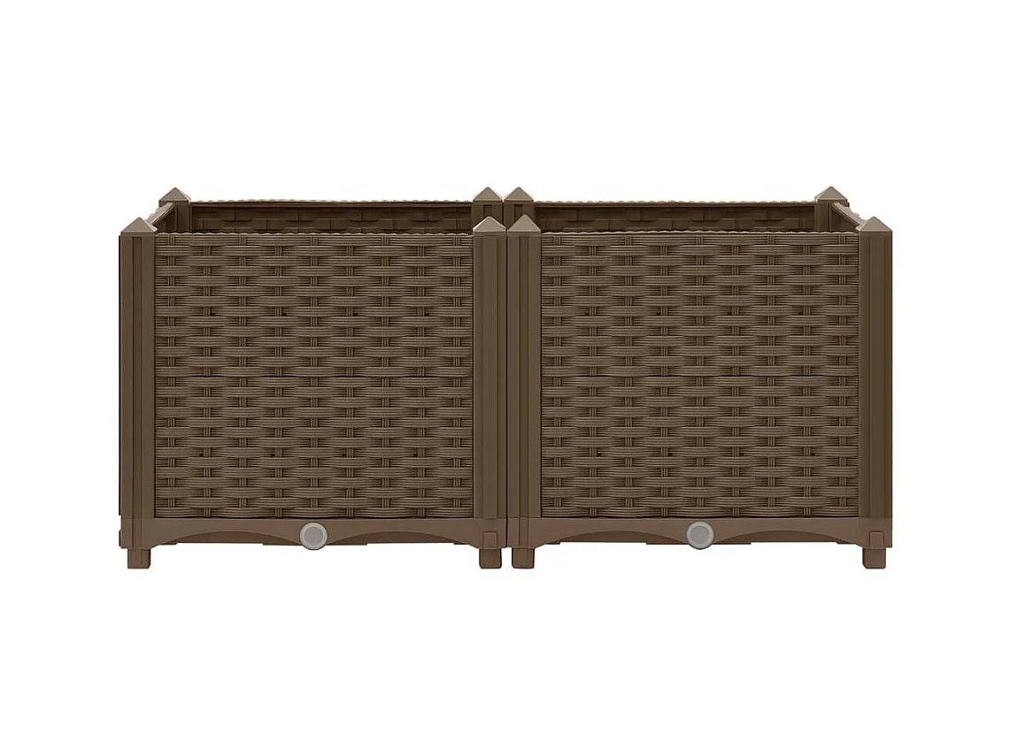 Lit surélevé 80x40x38 cm Polypropylène