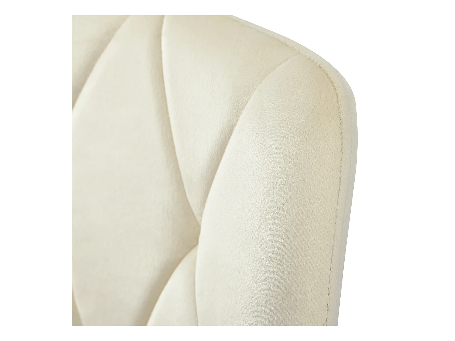 Set da pranzo (set 117x68 cm, tavolo rettangolare con 4 sedie, sedie in velluto beige, gambe del tavolo dorate) (117x68x75 cm)