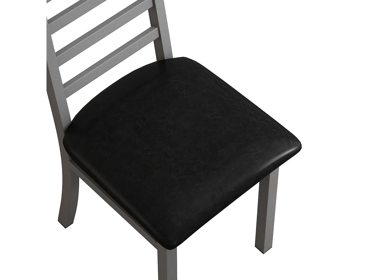 Ensemble de table à manger pour 4, table tulipe 120CM avec 4 chaises, pour salle à manger, café, petits espaces  (120x120x75 cm)