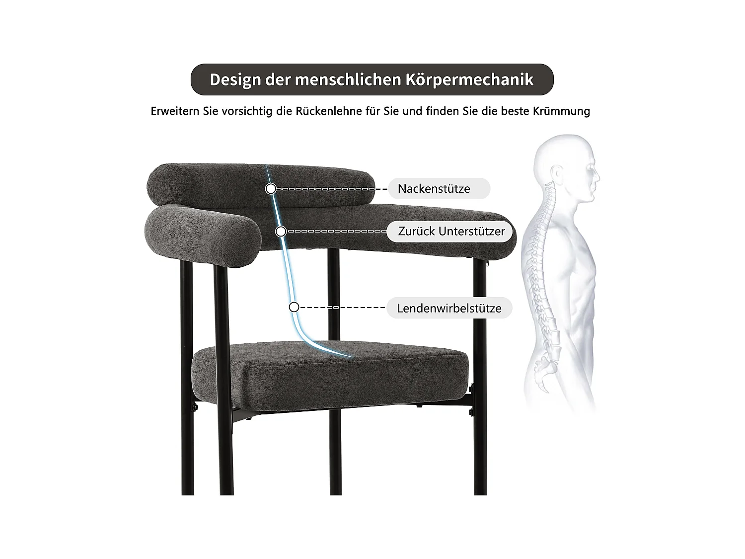 beige fluwelen eetkamerstoelen met gouden metalen poten, modern en comfortabel design (45,5 x 62 x 87,5 cm)